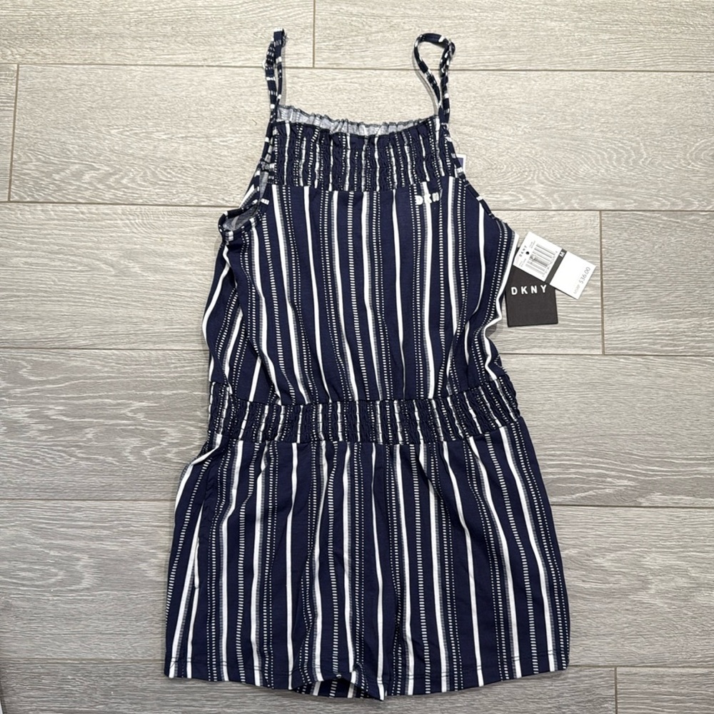 NWT Gurls DKNY Romper Size M